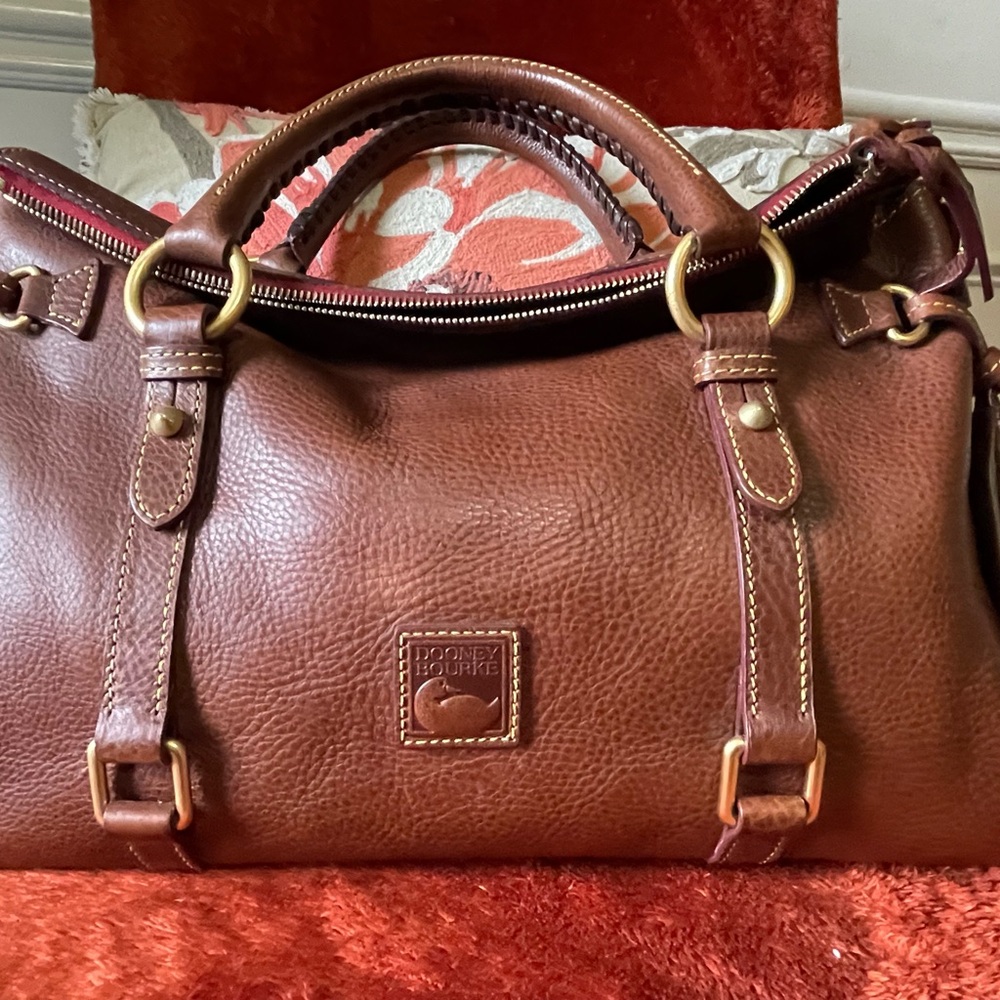 Florentine Chestnut Satchel